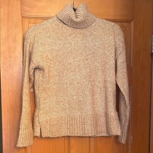 Banana Republic Beige Turtleneck Sweater